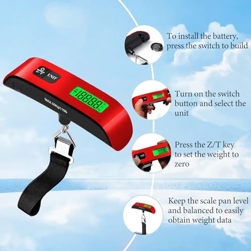 Luggage Scale (Red)