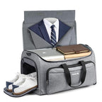 Garment Bags for Travel (Light Grey)