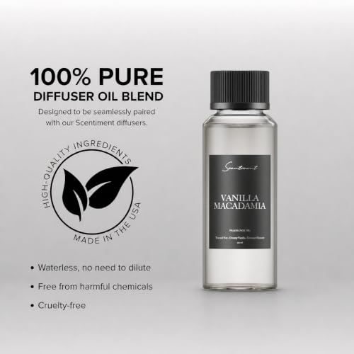 Vanilla Macadamia Diffuser Oil (4.06 Fl Oz (Pack of 1))