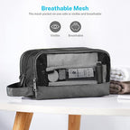Travel Toiletry Bag for Men (Gray)