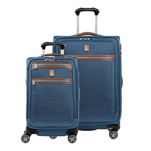 Platinum Elite Softside Spinner Set (2-Piece Set (21/25) / Coastal Blue)