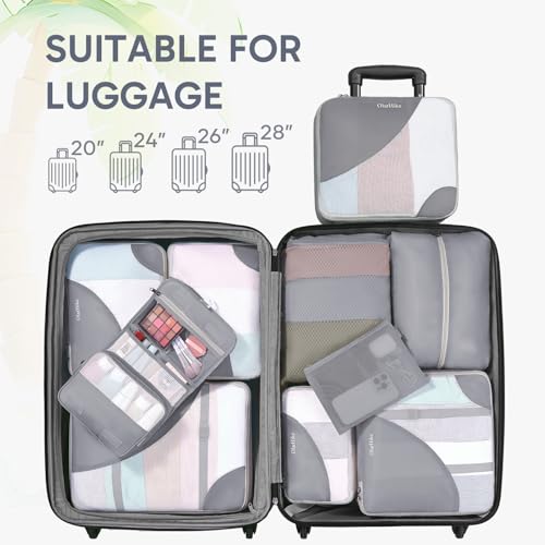 Packing Cubes for Travel (04 Gray)