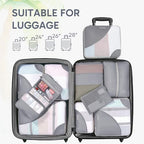 Packing Cubes for Travel (04 Gray)