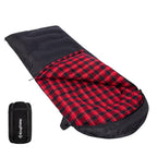 Sleeping Bag for Adults (SATIN BLACK / Left Zip)