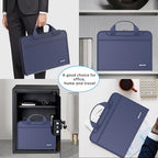 Accordion File Organizer (Blue / 14.2" x 10.4" x 2")
