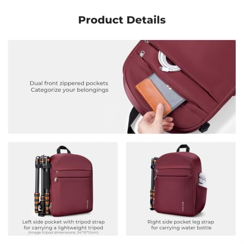 Camera Backpack (07-red)