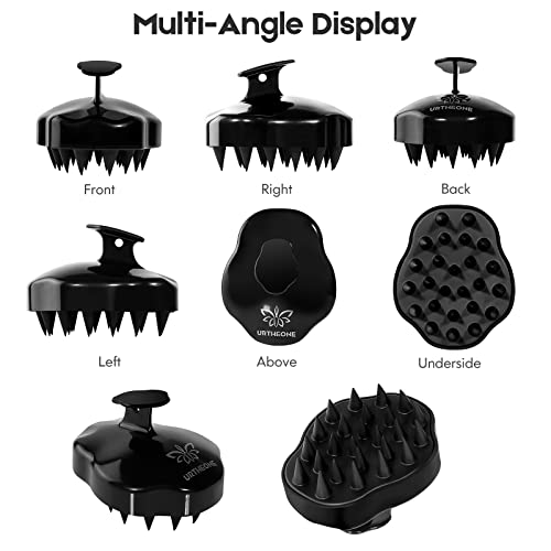 Scalp Massager Shampoo Brush (Black)