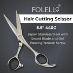 Hair Cutting Scissors 5.5" (5.5 japan)