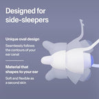 Alpine SleepDeep Reusable Earplugs for Sleeping (M)