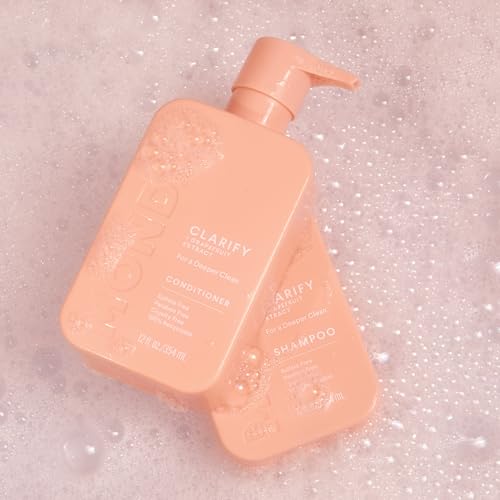 Clarify Shampoo and Conditioner Set 12 oz for Oily Hair Made with Grapefruit Extract