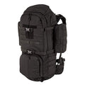 Tactical Rush 100 Large Duty Deployment Backpack 60L Molle Bag (Black / Small-Medium)