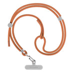 6mm Rope Cross Body Strap with Card (6mm / Orange)