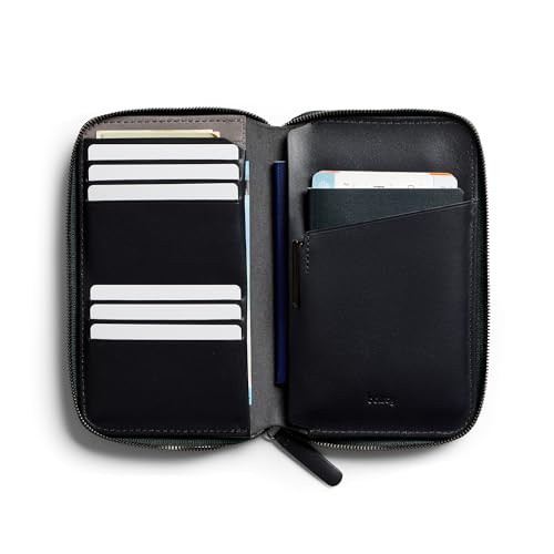 Travel Folio Leather Passport Wallet (Everglade)