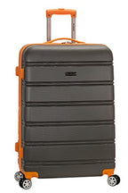 Melbourne Hardside Expandable Spinner Wheel Luggage (Charcoal / Checked Large 28")