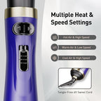 Hair Dryer Brush (Black & Purple)