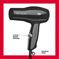 Compact Hair Dryer (Black)