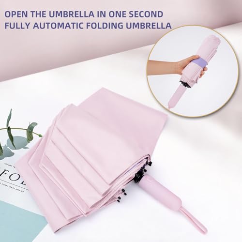 Folding Umbrella Anti (Cherry blossom pink)