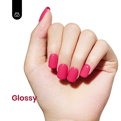 Beetles Pink Gel Nail Polish (B - Creme Pink | Wild Tulips)