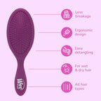 Original Detangler Hair Brush (Purple Frost)