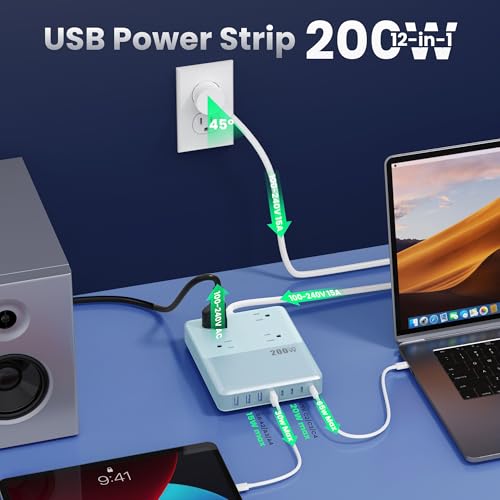 200W Charging Station (Sky Blue)