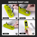 Digital Luggage Scale for Travel (Apple Green)