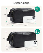 Large Toiletry Bag for Men (Black (High-gloss) / Large-8L)