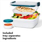 Good Grips Prep & Go Food Storage Salad Container (Salad Container / Teal)