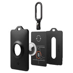 Air Fit Key Card Holder Designed for Tesla with AirTag Slot (Carbon - AirTag Slot)