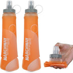 Soft Hydration Flask with Wide Mouth (Orange / 300 ml / 10 oz)