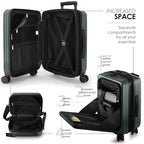 20 Inch Carry On Luggage 22x14x9 Airline Approved (Carry-on 20 Inch / Green)