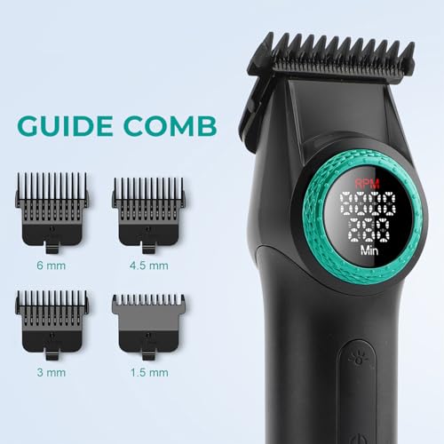 977 Cordless Hair Trimmer for Men with Zero (Black)
