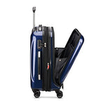 Helium Aero Hardside Expandable Luggage with Spinner Wheels (Blue Cobalt / Carry-On 19 Inch)