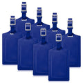 8 Pack Luggage Tags for Suitcases Airplane Travel Essentials (Fresh Blue)