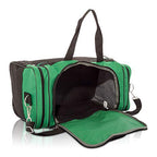 17" Blank Duffle Bag Duffel Bag Travel Size Sports Durable Gym Bag (Green)