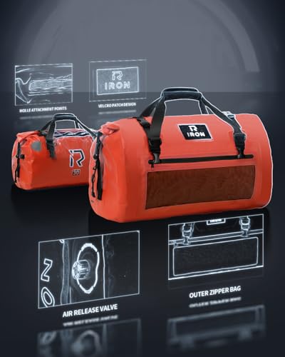 Motorcycle Dry Bag (Orange / 30L)