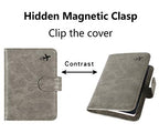 Passport Holder Cover Wallet RFID Blocking (Z _ #Grey / Passport Covers)