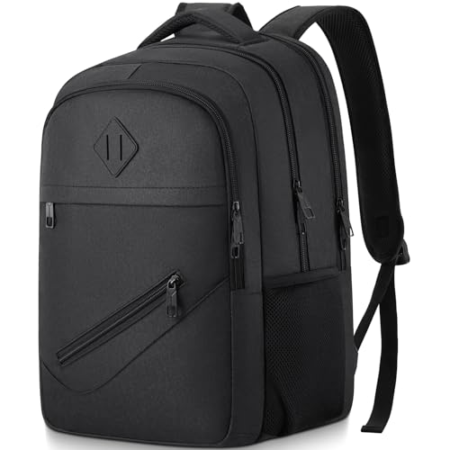 Black Backpack (Black / 17.3 Inch)