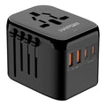 Universal Travel Adapter (2 USB A+2 USB C(PD20W)(Standard) / Black)