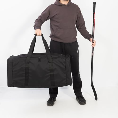 Heavy Duty Hockey Bag (36IN / XL 36" Black)