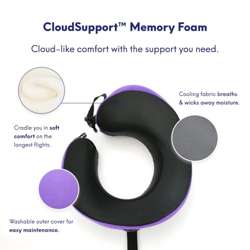 Travel Pillow (Large / Royal Purple)