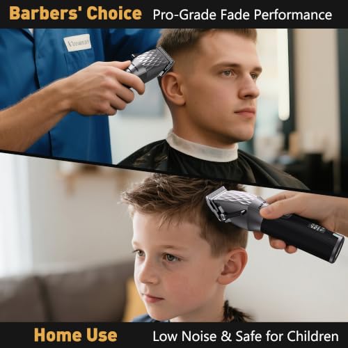 Hair Clippers for Men (Grayish Black)