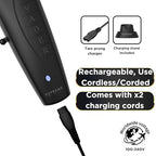 Vader Professional Brushless Hair Clipper STC5098 Black (Black)