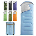 Sleeping Bag for Adults (Sky Blue / 87"x29.5")