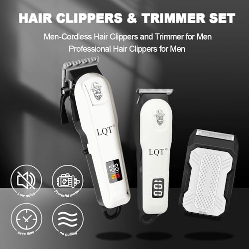 Hair Clippers for Men (White)