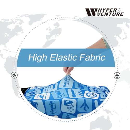 Travel Luggage Cover Suitcase Protector Fits 31 (Travel Mark / XL)
