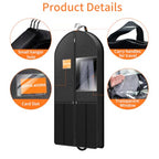 Travel Garment Bag Suits Clothes (43"5Pack)