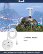 Brazil Power Adapter