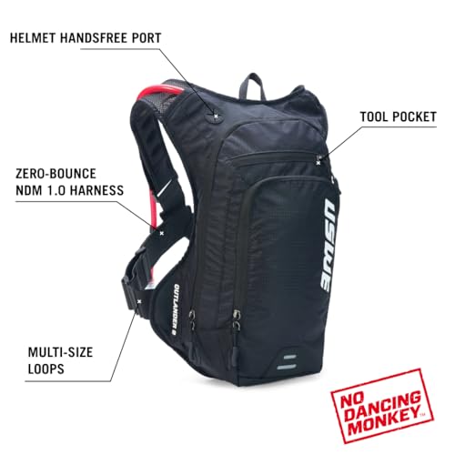 Outlander Hydration Pack (9L, Black)