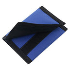 RFID Blocking Canvas Wallet for Men and Women (Navy Blue)