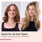 Silicone Bristle Heated Hair Styling Brush (1 Count (Pack of 1) / Pink)